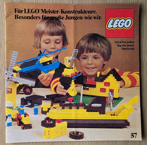 Lego vintage katalog - katalog, 70er