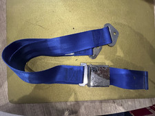 Sicherheitsgurt Seat Belt aus Flugzeug