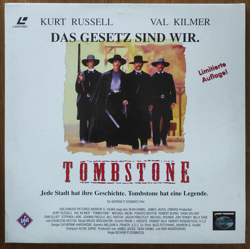 Tombstone deutsch laserdisc - -,