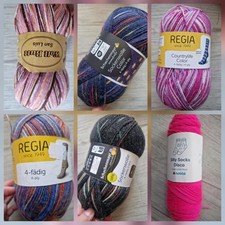 Sockenwolle 4 fach Paket