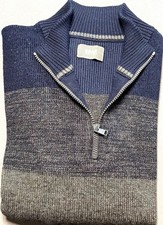 BRAX Herren Pullover , Größe 52. Blau-Grau