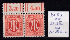 AM-Post, Bizone Plattenfehler