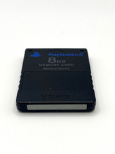 PlayStation 2 Memory Card 8MB Sony PS2 Speicherkarte Zubehör Schwarz