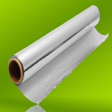 AURSTORE Basa Aluminiumfolie 29cm x 100m, Küchenfolie, hitzebeständig, stark