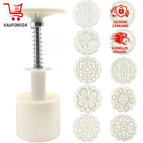 Mondkuchen form 50g - mondkuchen, blume