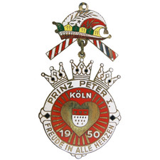 Kölner Karneval Prinzenspange