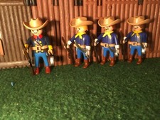 Playmobil Western ACW Nordstaaten Yankee US  Cowboy Kavallerie   4 Mann