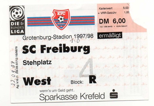 Ticket bayer uerdingen - bl,