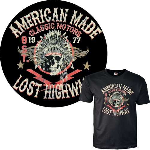 Bikermotiv shirt rocker - bikermotiv,