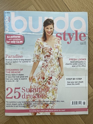 Burda magazine june 2016 - burda,