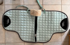 Eskadron DL Dressur Satteldecke hellblau  Rub Protection Jade