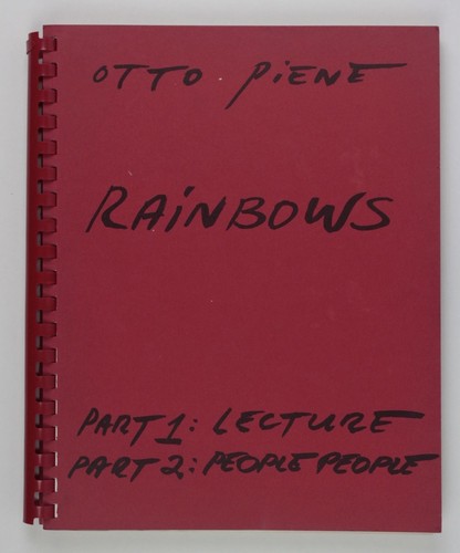 Otto piene rainbows - rainbows., part