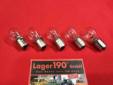 5x Glühlampe 6V 18W BA15S VW Käfer, Bus T1 Glühbirne Birne Lampe (5x 0661-121)