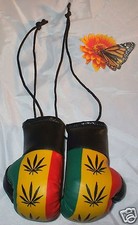 Mini Boxhandschuhe Rasta Lion of Juda Rasta Baby Haile Selassie I Fasching Neu