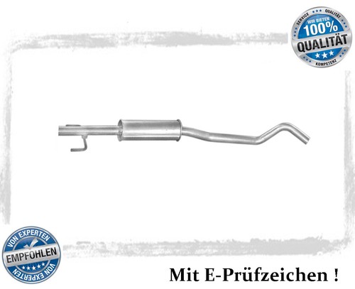 Mittelschalldämpfer für opel - mittelschalldämpfer,