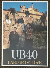 Promotion Plakat UB40 Labour