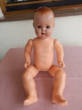 Baby Puppe DDR 60 cm lang mit Nummer Zahl im Nacken