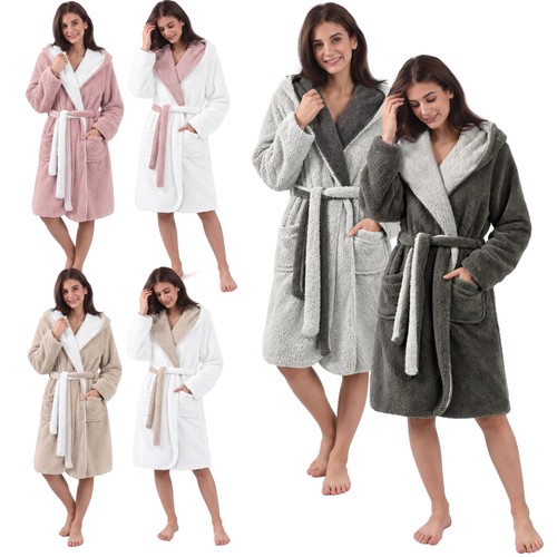 Bademantel damen flauschig - bademantel,