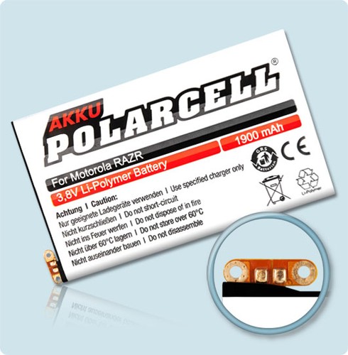 Polarcell akku für motorola - polarcell,