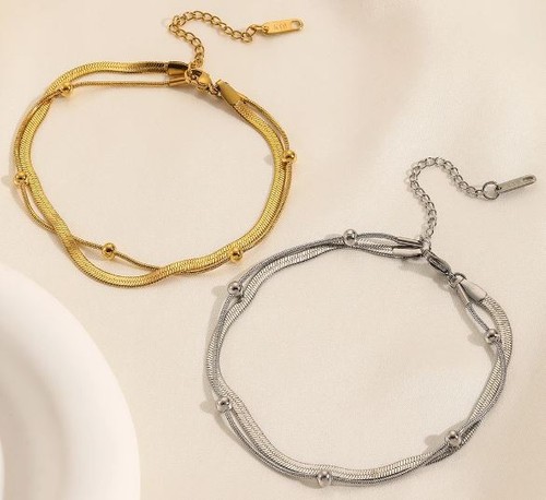 Armband sleek edelstahl - armband,