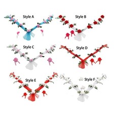 Hochzeitsauto-Blumendekoration