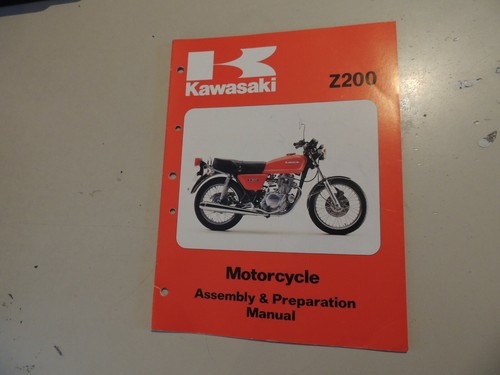 Kawasaki z200 assembly - a2, &