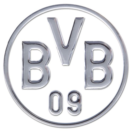Bvb aufkleber logo silber - bvb,