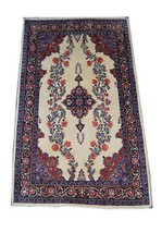 Saruk 217x130 Sarough Sarug Kerman Kirman Rug Carpet handgeknüpft Orientteppich