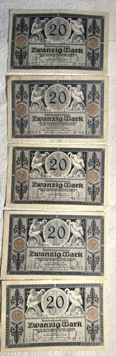 Banknoten lot deutsches - banknoten,
