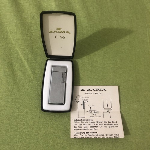 Vintage zaima c66 - vintage, gasfeuerzeug