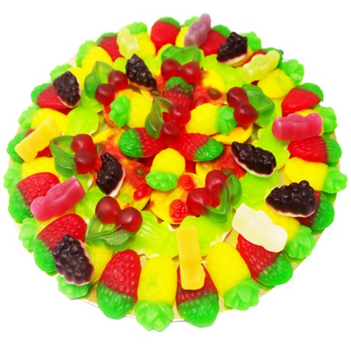 Fruchtgummi pizza tutti frutti - tutti,