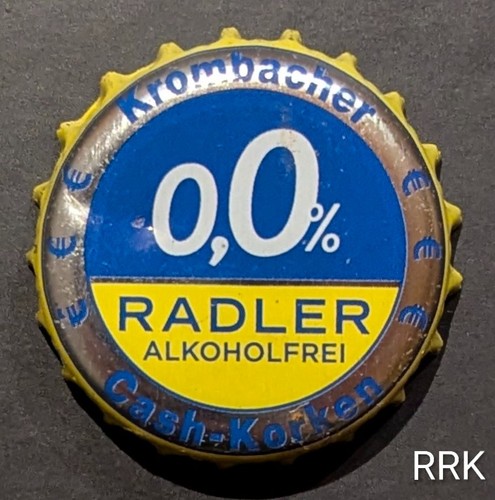 Kronkorken krombacher 0 - krombacher, 0,0