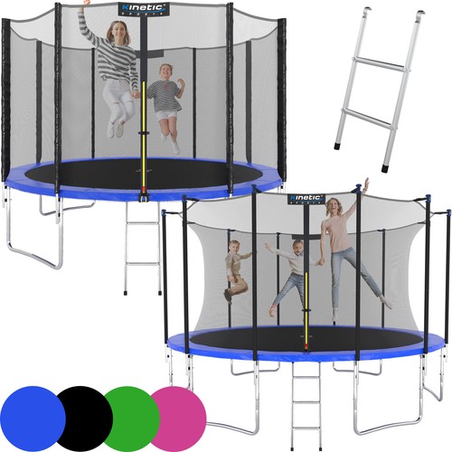 Trampolin mit sicherheitsnetz - trampolin,