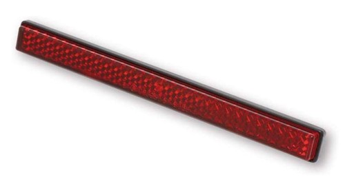 Roter rückstrahler eckig - roter, mit