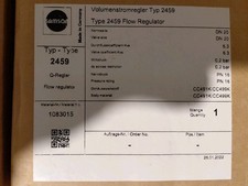 SAMSON Volumenstromregler 2459