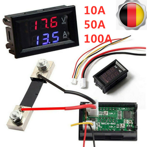 Dc0 100v 50a 100a - 50a/100a, voltmeter