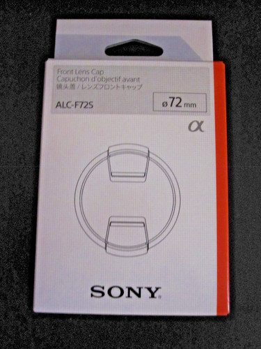 Original sony objektivdeckel - sony,