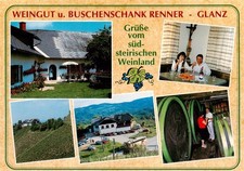 Leutschach Weingut Buschenschank Gaststube Weinkeller Panorama