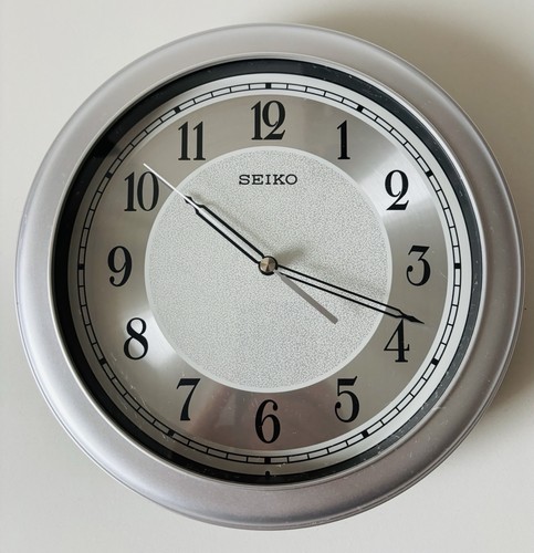 Seiko wanduhr silber - seiko, 25cm