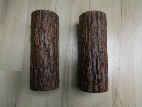 Vasen keramik holzoptik - 2,