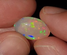 Echter Natur Edel Welo Opal Edelstein 5.40ct,  Honeycomb Floral Pattern