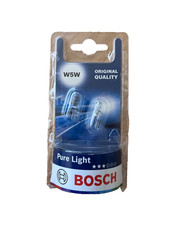 BOSCH GLÜHLAMPE PURE LIGHT W5W 12V 5W - 2 STÜCK - 1987301026