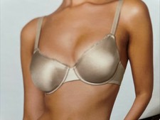 Damen Bügel-BH 90 C Beige Neu