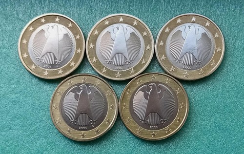 Euro kursmünzen brd - 5, 1