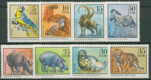 Ddr 1975 tiere zootiere - ddr,