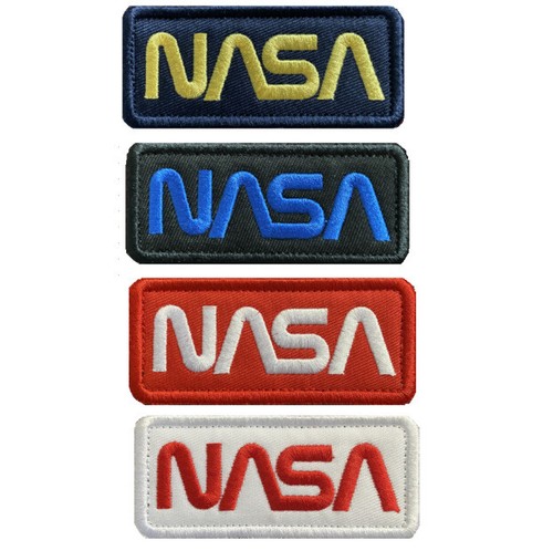 Diy nasa gestickt hook loop - nasa,