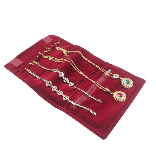 Samt-Schmuck-Organizer-Rolle