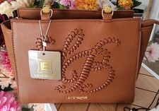 DAMENTASCHE LAURA BIAGIOTTI MOD.DAMAGE LEDER/NATUR