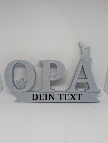 Opa grabstecker grabstein deko - grabstecker,