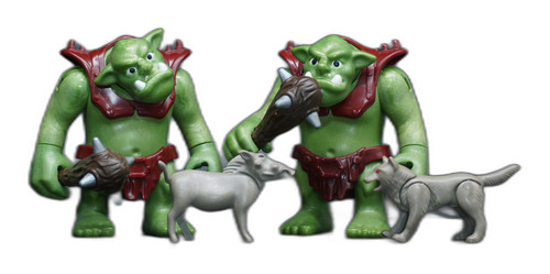 Playmobil troll ork grün mit - playmobil,